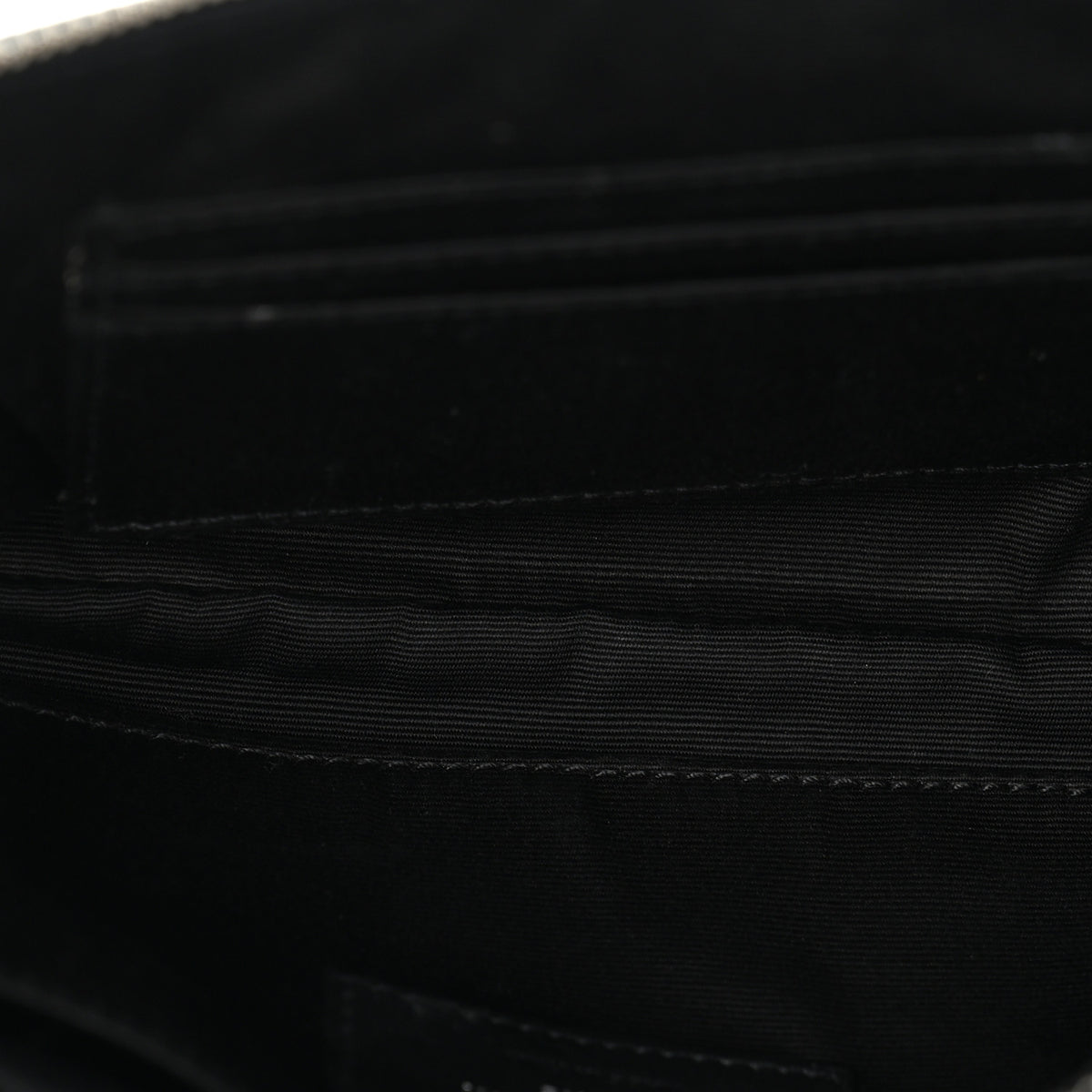 Lambskin Monogram Belt Bag Black