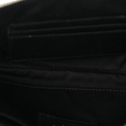 Saint Laurent Lambskin Monogram Belt Bag Black 5 of 12