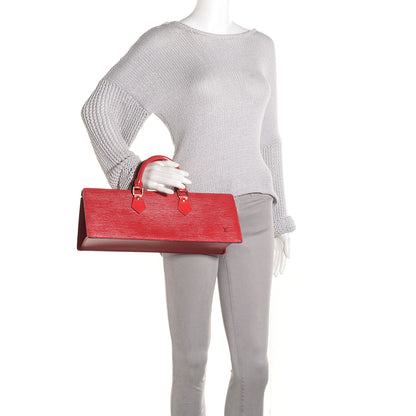 Louis Vuitton Epi Sac Triangle Rouge 2 of 7
