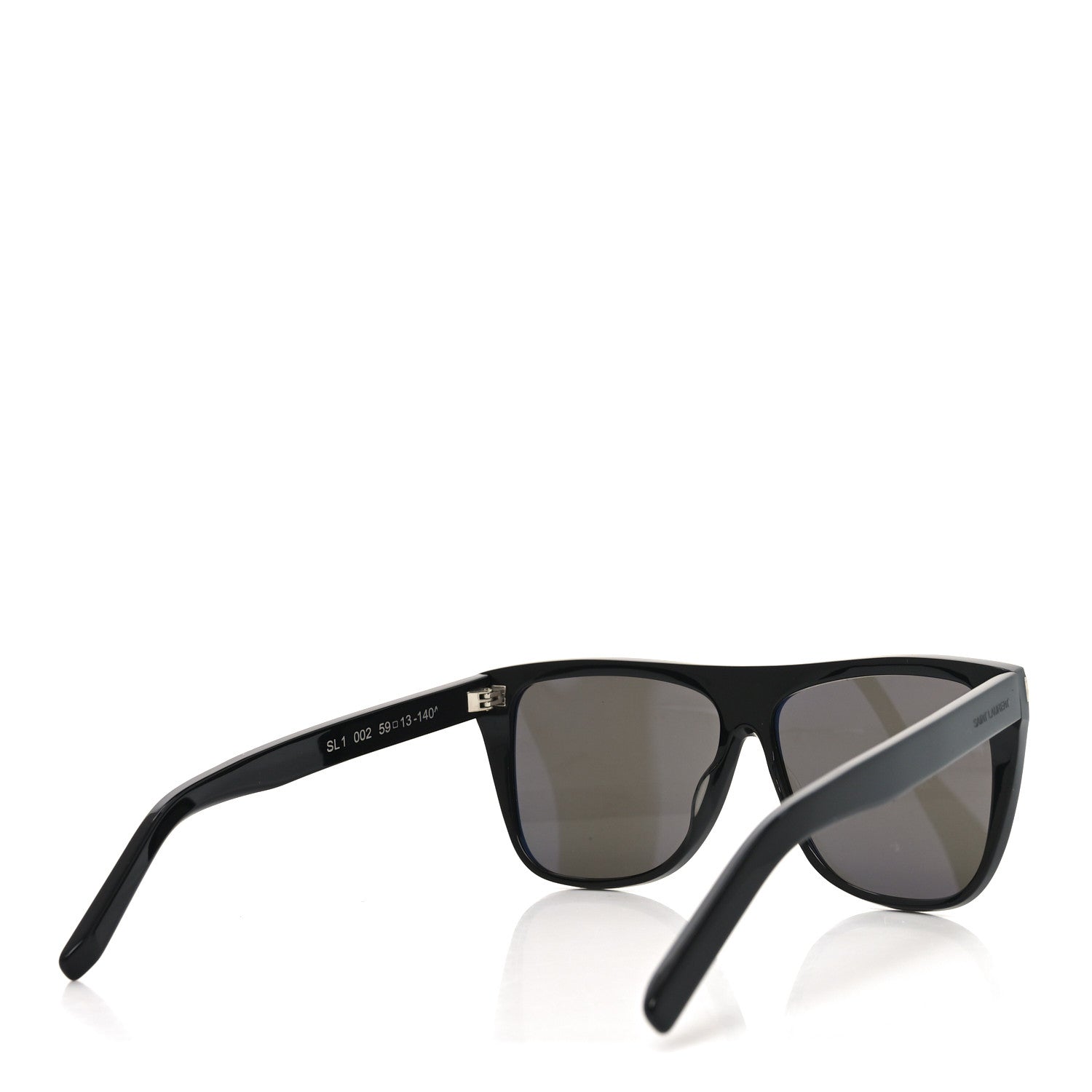 Saint Laurent Acetate SL1 Sunglasses Black 4 of 8