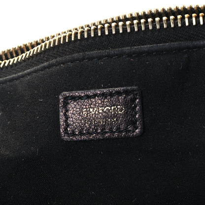 Tom Ford Grained Calfskin Cosmetic Pouch Black 6 of 9