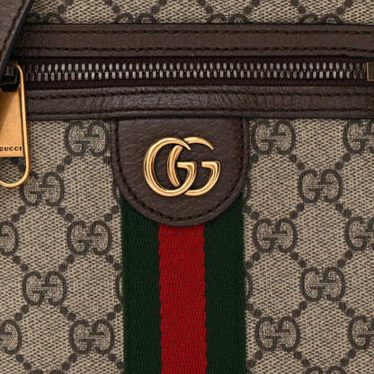 Gucci GG Supreme Monogram Web Mini Ophidia Messenger Brown 8 of 10