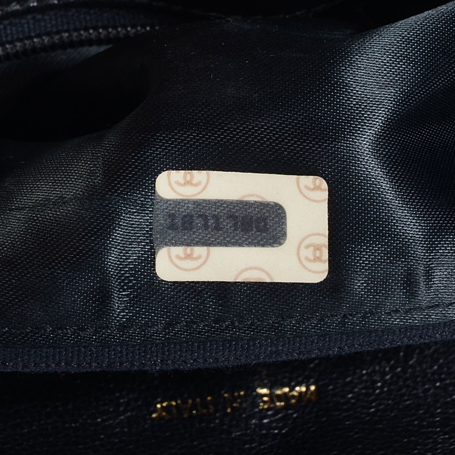 Chanel Lambskin Quilted Tassel Camera Case Dark Silver 8 of 8