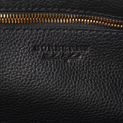 Burberry Grainy Calfskin Embossed Logo Tote Black 6 of 8