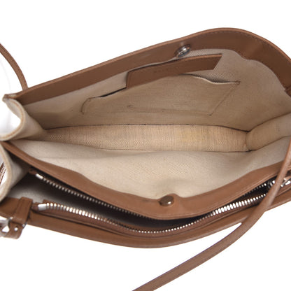 Balenciaga Cotton Canvas Pochette Crossbody Bag Tan 5 of 15