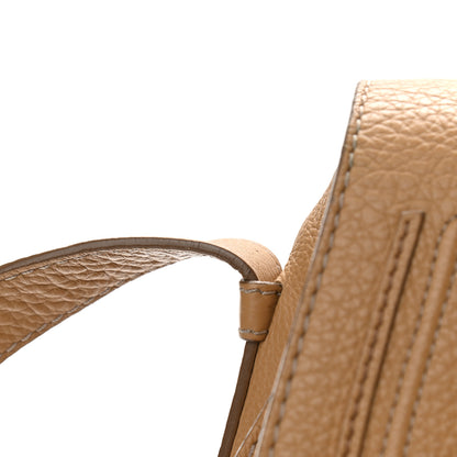 Chloe Calfskin Medium Marcie Round Crossbody Bag Milky Coffee 15 of 16