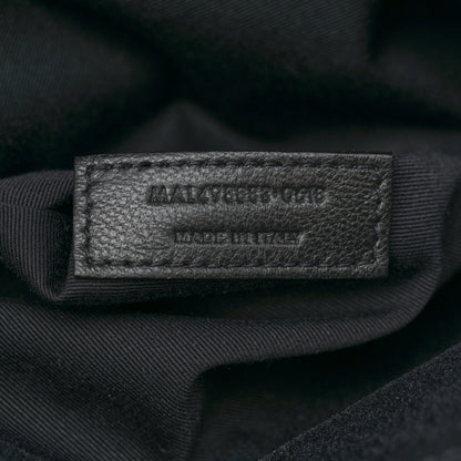 Saint Laurent Crinkled Calfskin Matelasse Monogram Large Niki Chain Satchel Black 7 of 11
