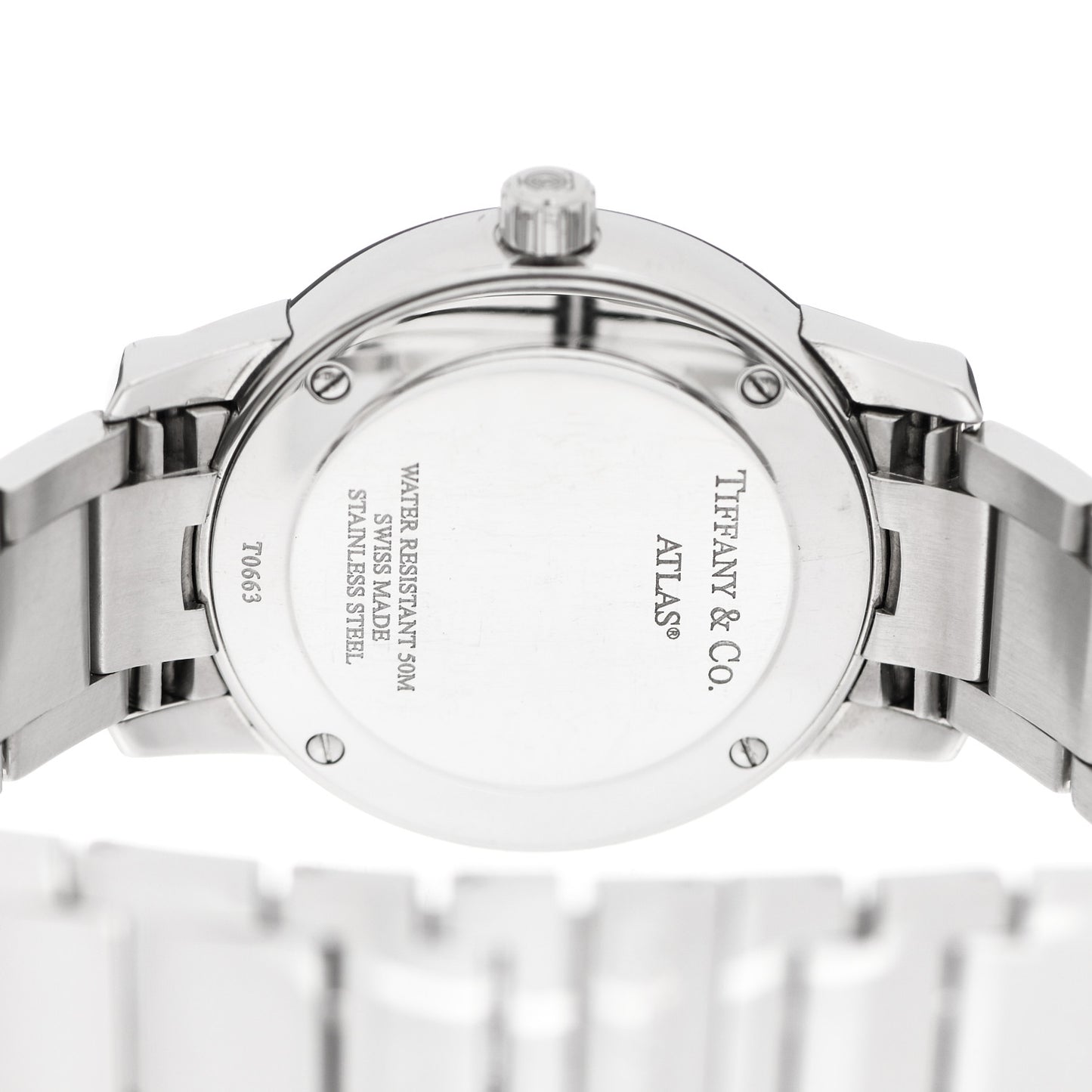 Stainless Steel 29mm Atlas 2-Hand Quartz Watch