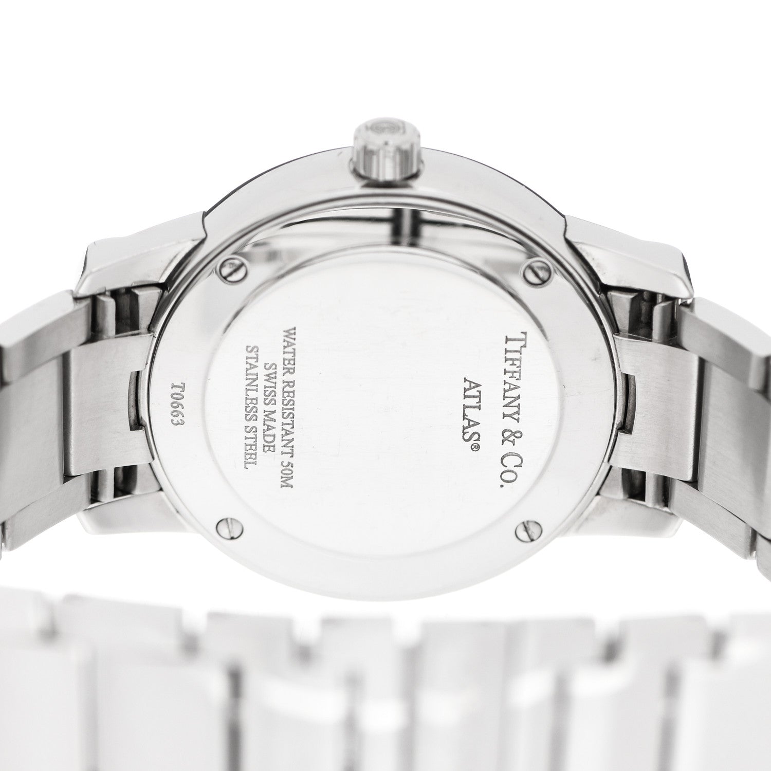 Tiffany Stainless Steel 29mm Atlas 2-Hand Quartz Watch 4 of 4