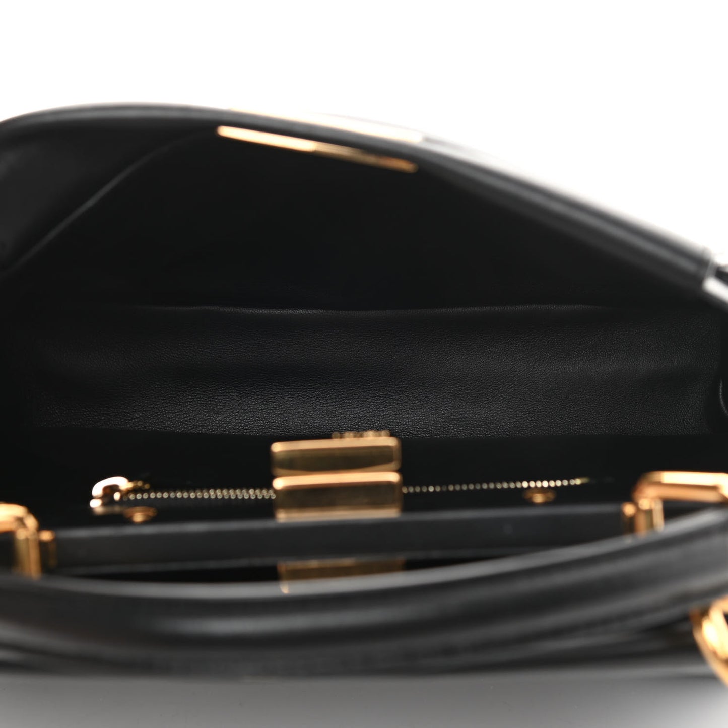 Nappa Mini Peekaboo Iconic Satchel Black