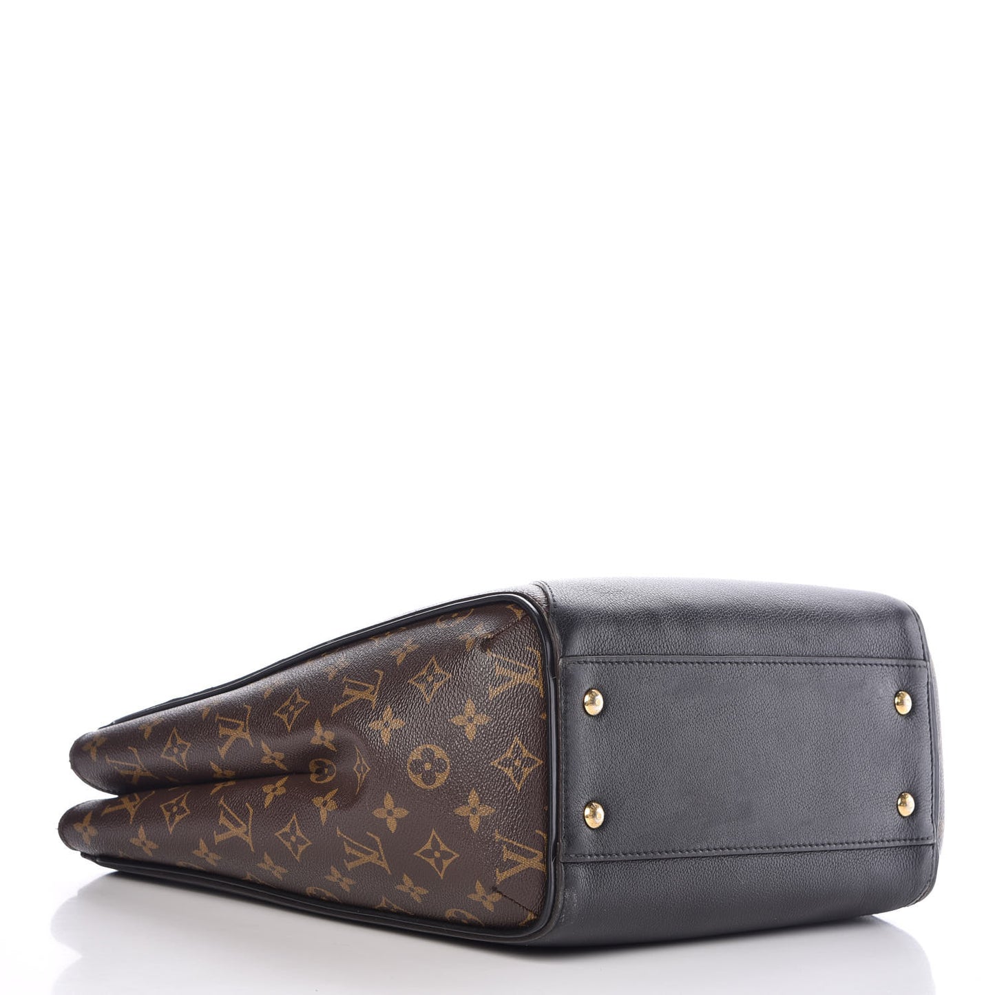 Calfskin Monogram Kimono Tote Black