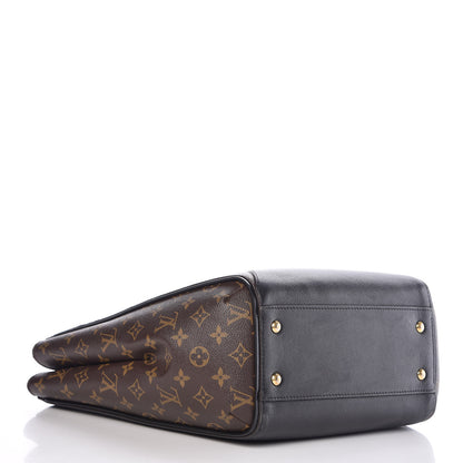 Louis Vuitton Calfskin Monogram Kimono Tote Black 4 of 19