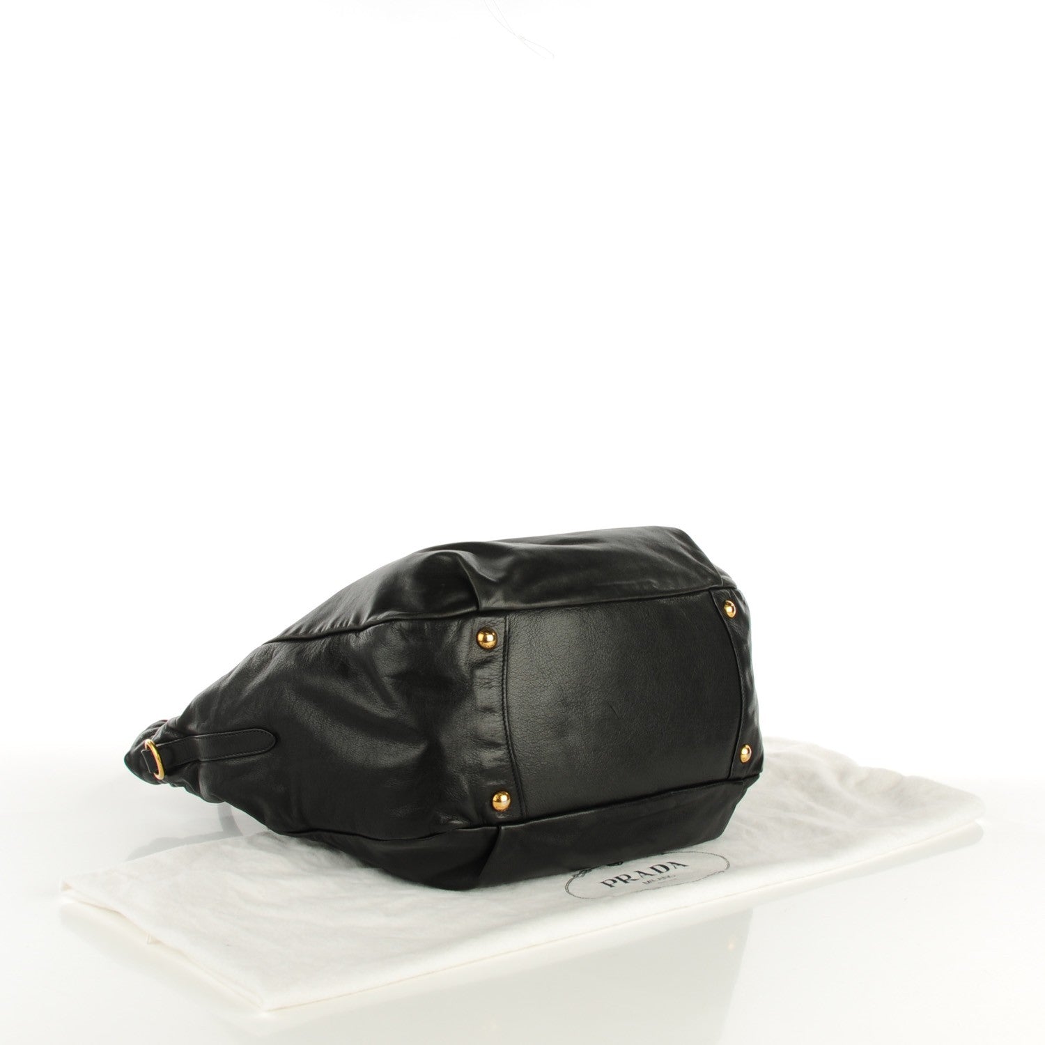 Prada Soft Calf Hobo Nero Black 5 of 8