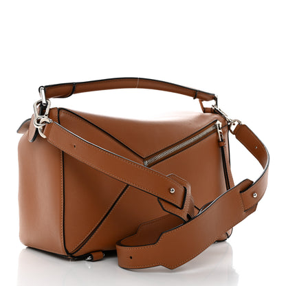 Loewe Calfskin Medium Puzzle Bag Tan 2 of 11