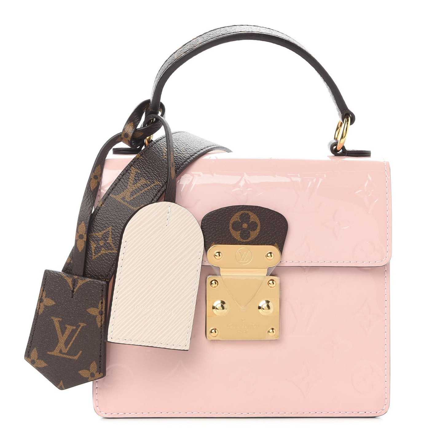 Vernis Epi Monogram Spring Street Rose Ballerine
