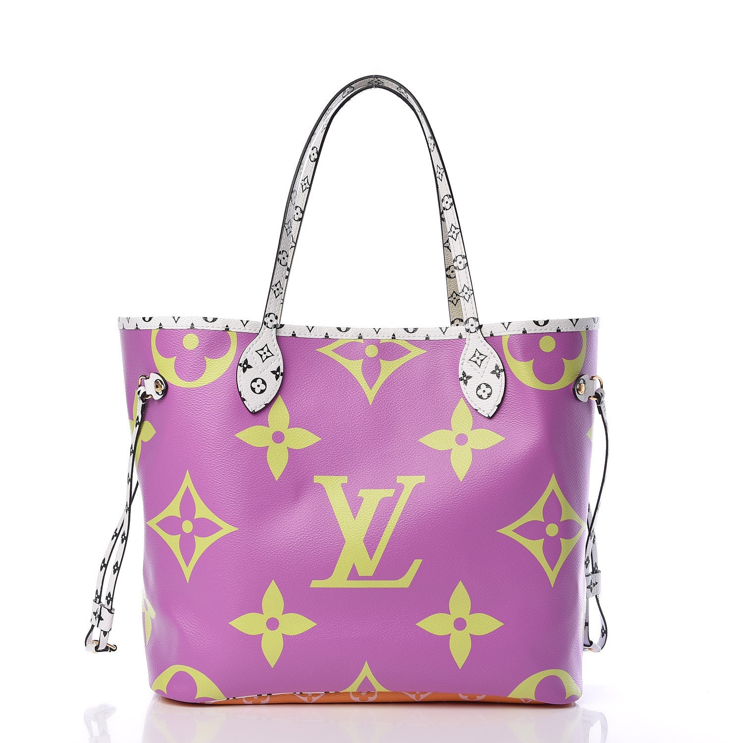 Louis Vuitton Monogram Giant Neverfull MM Pink Lilac 3 of 11