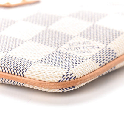 Louis Vuitton Damier Azur Pochette Milla MM 9 of 11