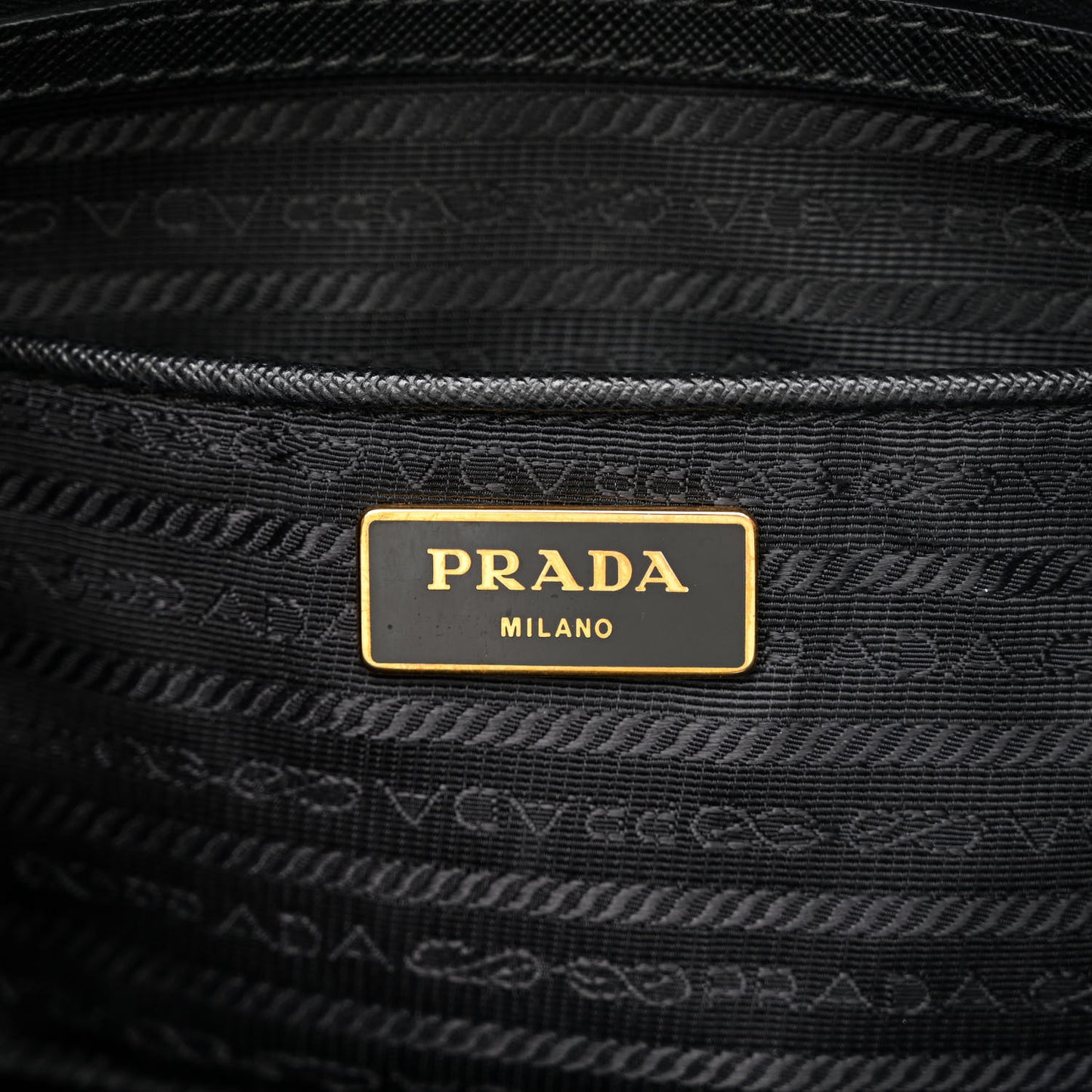 Saffiano Lux Large Tote Black