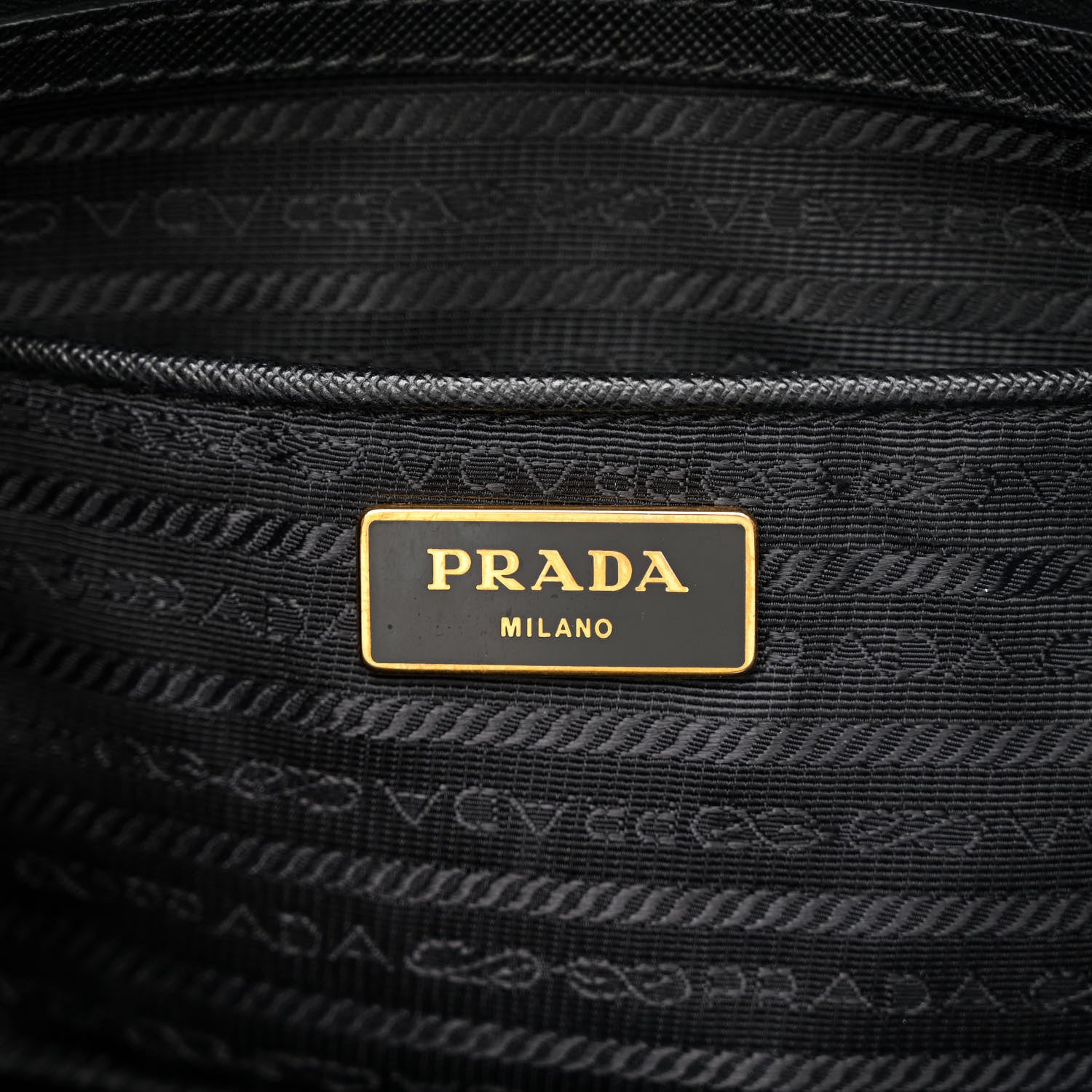 Prada Saffiano Lux Large Tote Black 6 of 14