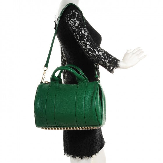 Alexander Wang Pebbled Lambskin Rocco Vine With Gold Hardware 2 of 7