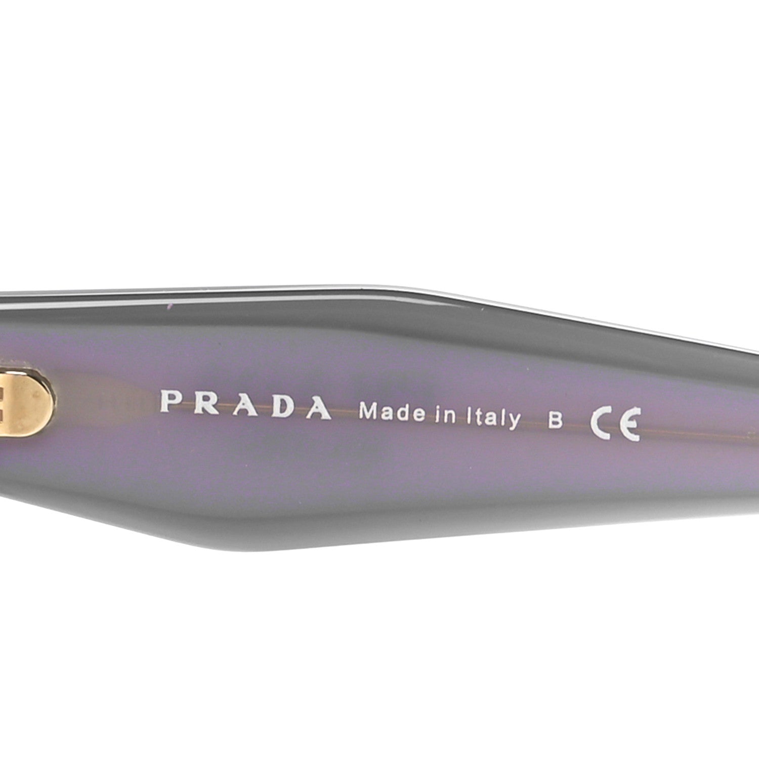Prada Acetate Sunglasses SPR 14W Opal Astral 5 of 7