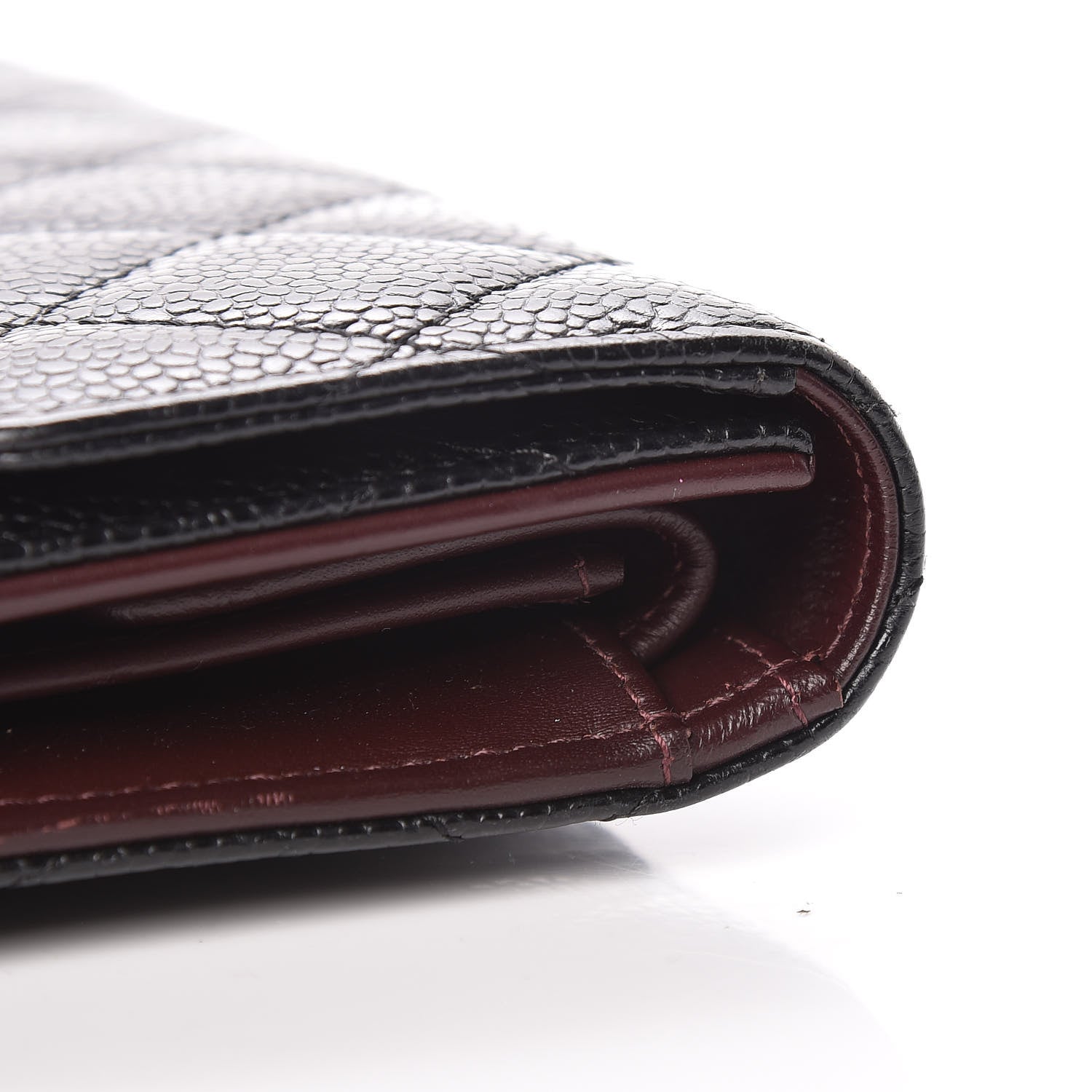 Chanel Caviar Quilted Large Flap Wallet Black 10 of 13