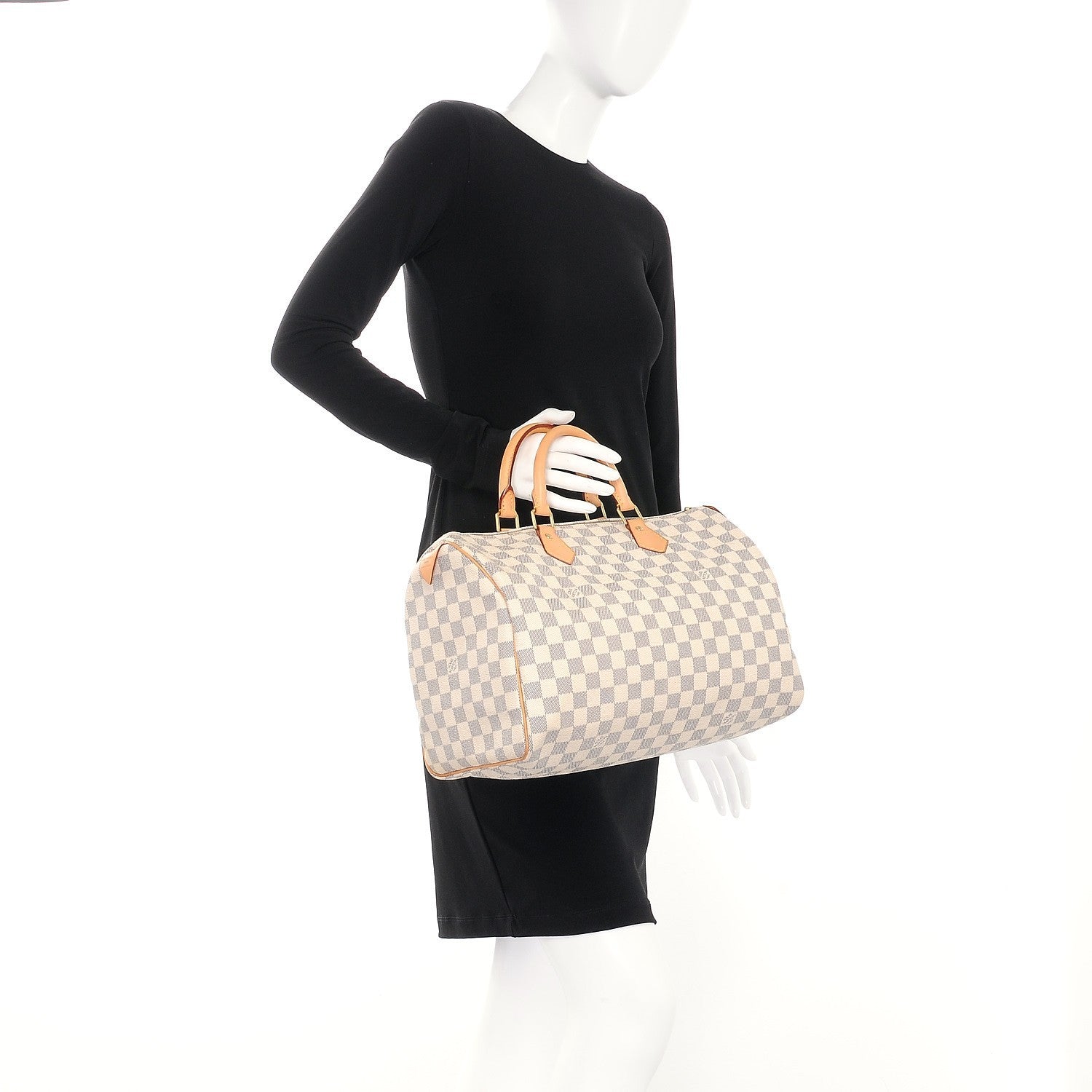 Louis Vuitton Damier Azur Speedy 35 2 of 9