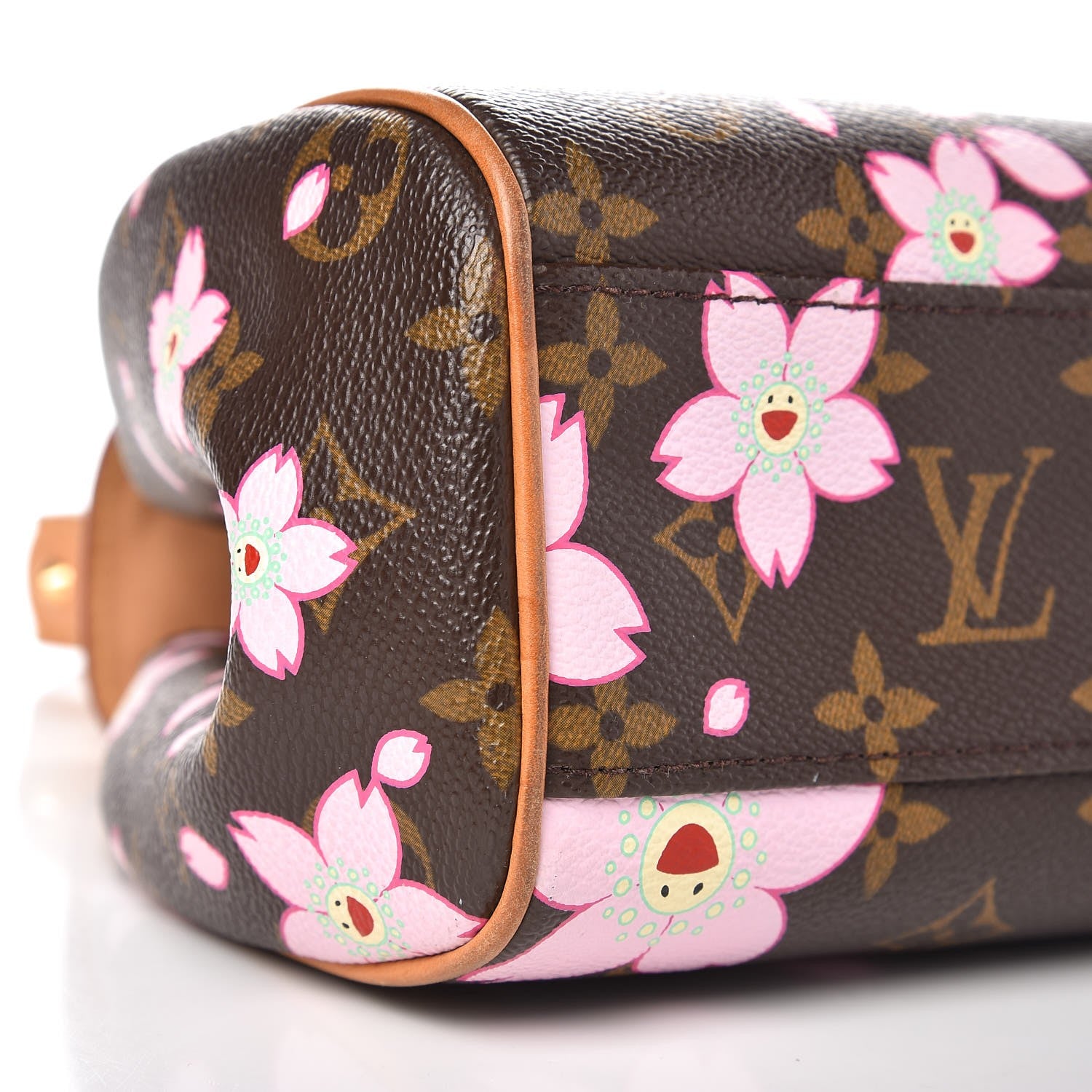 Louis Vuitton Monogram Cherry Blossom Sac Retro Bag Brown 6 of 11