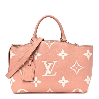 Louis Vuitton Empreinte Monogram Giant Petit Palais Rose Trianon Creme 1 of 9