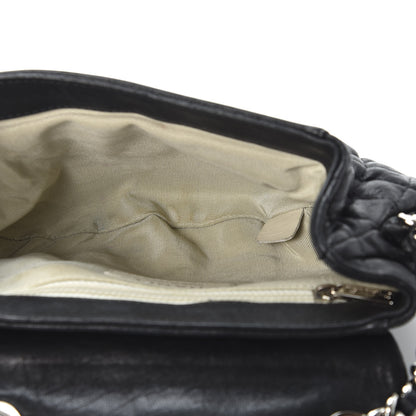 Chanel Washed Lambskin Quilted Mini Chain Around Flap Black 4 of 10