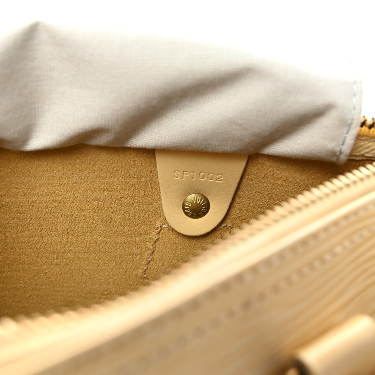 Louis Vuitton Epi Speedy 25 Vanilla 7 of 10