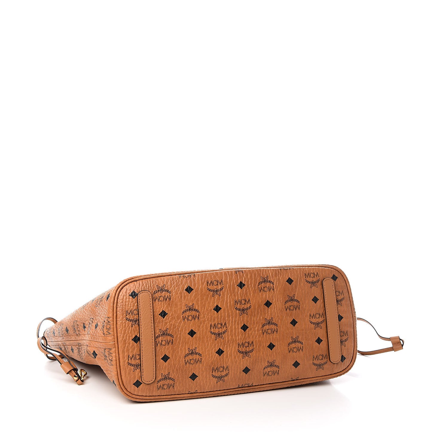Visetos Medium Liz Reversible Shopper Tote Cognac