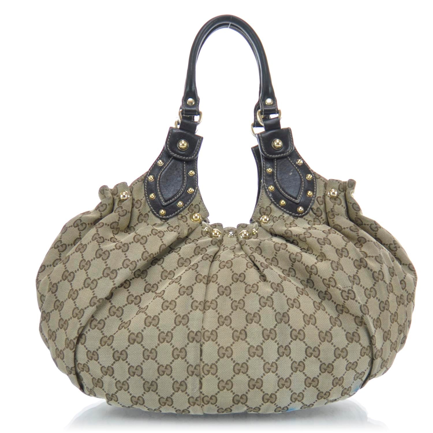 Gucci Monogram Pelham Shoulder Bag Ebony 1 of 11