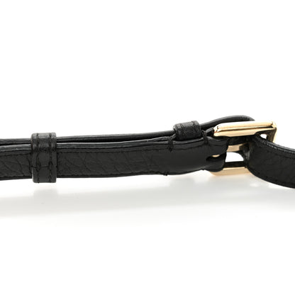 Christian Dior Grained Calfskin Small Diorama Flap Bag Black 12 of 13
