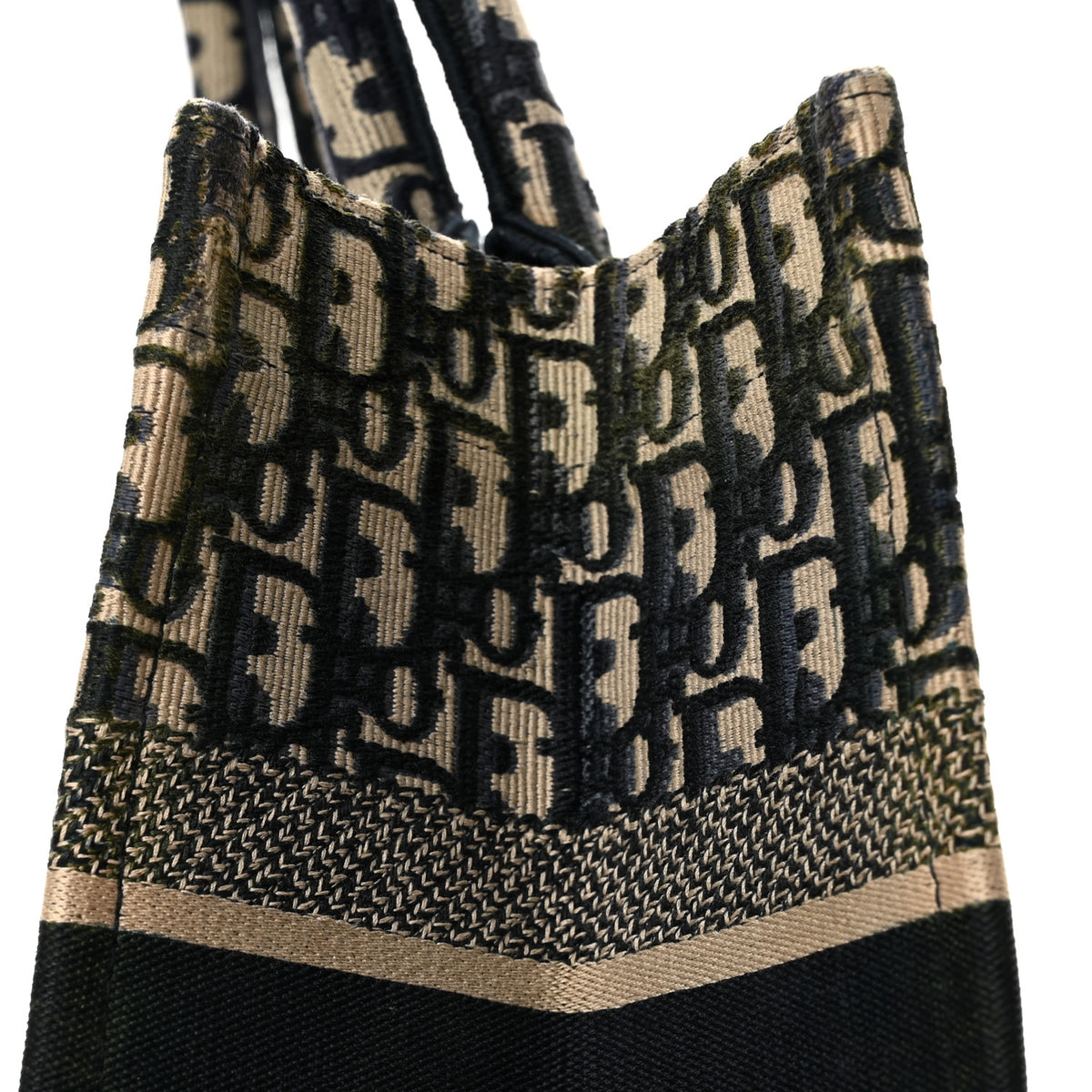 Christian Dior Oblique Medium Book Tote Blue Multicolor 13 of 13