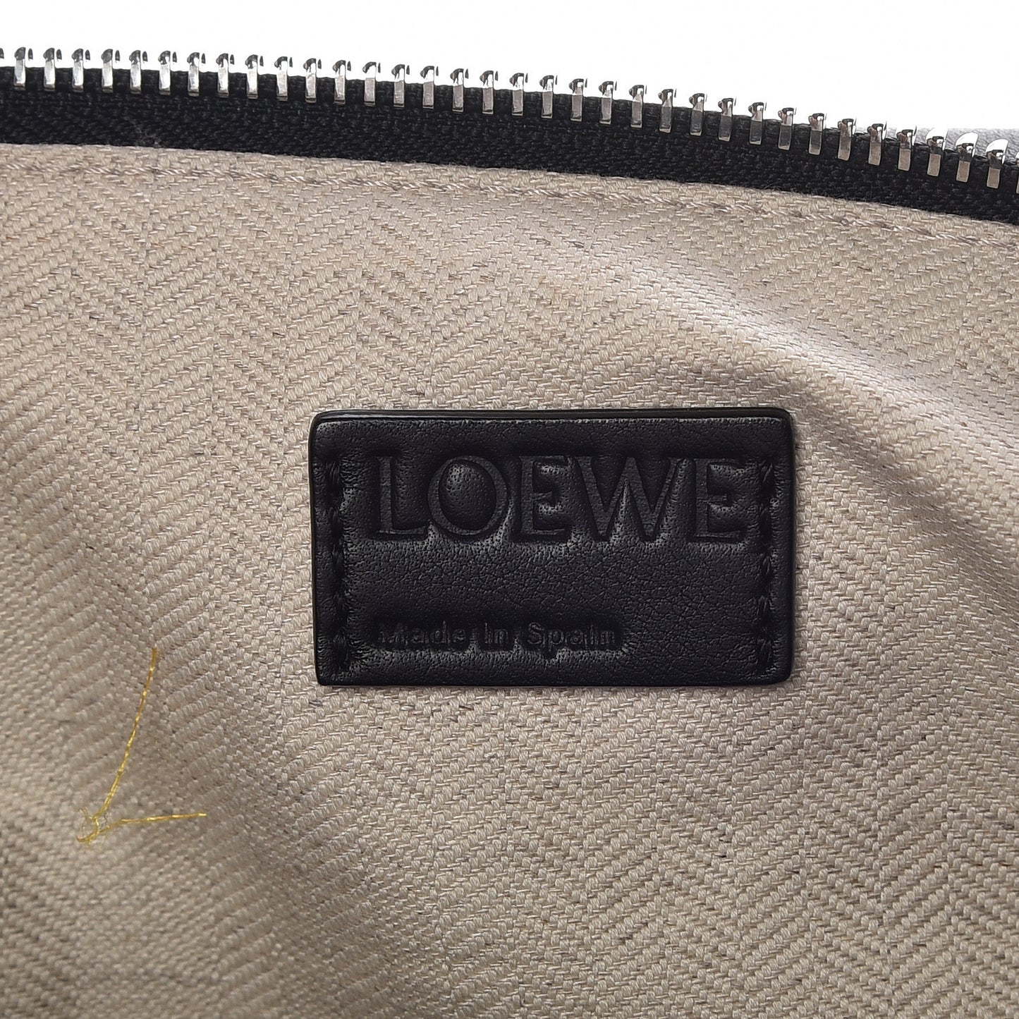 Calfskin Large Puzzle Bag Black
