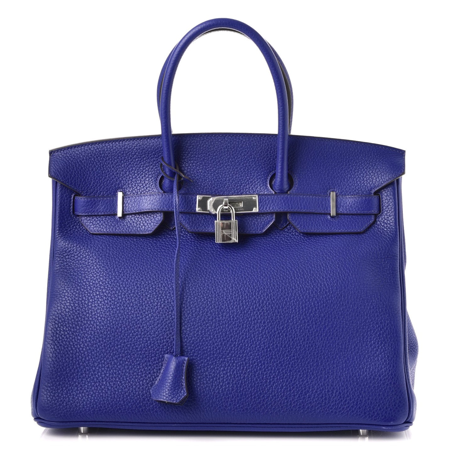 Togo Birkin 35 Bleu Electrique