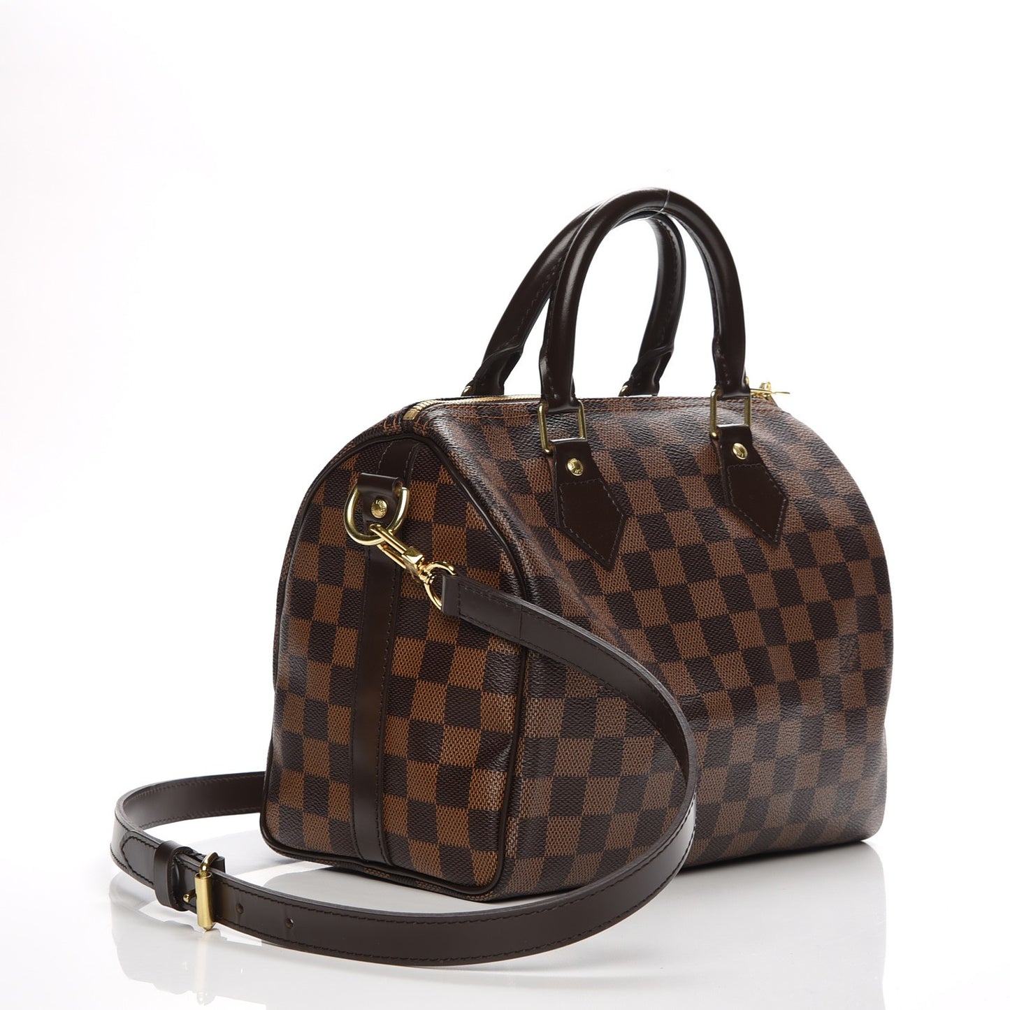 Damier Ebene Speedy Bandouliere 25