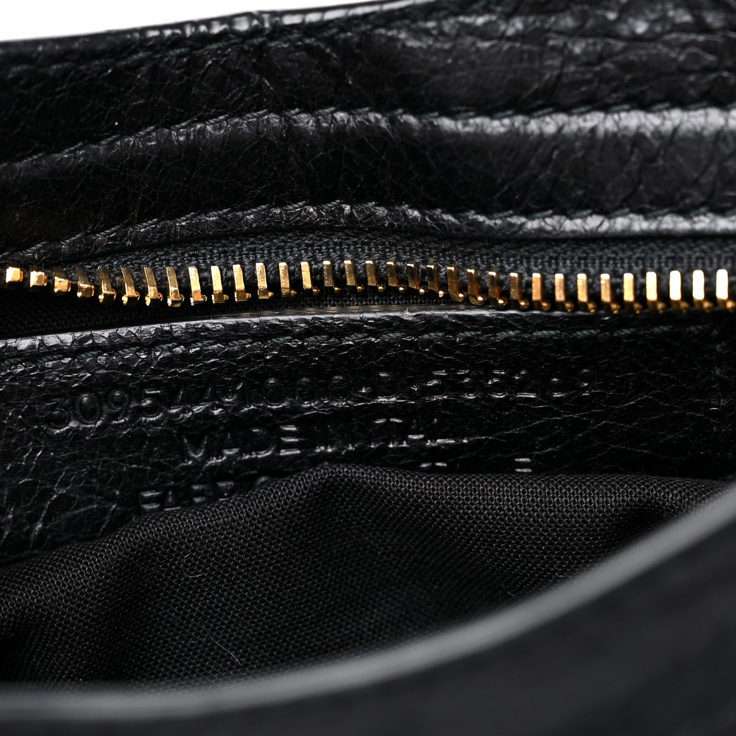 Agneau Giant 12 Gold Hardware Mini City Black