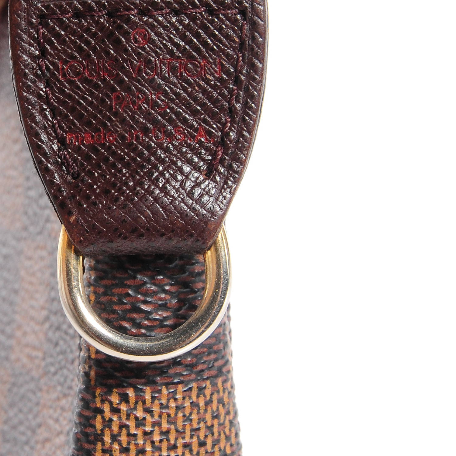 Louis Vuitton Damier Ebene Bucket Pochette Accessories 6 of 7