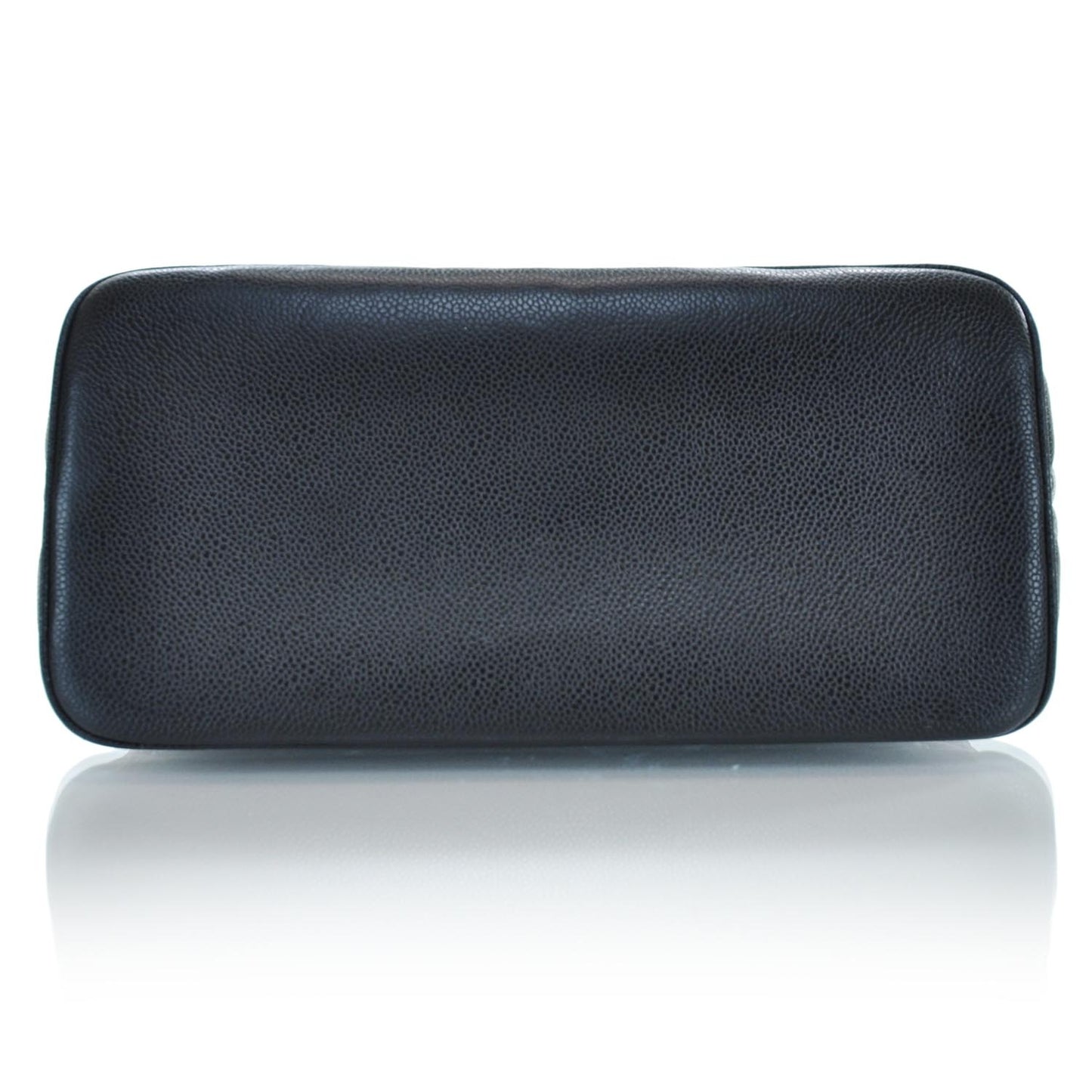 Caviar Quilted Medallion Tote Black