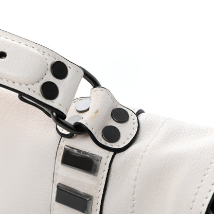 Proenza Schouler Buffalo Stud Medium PS1 Satchel White 3 of 4