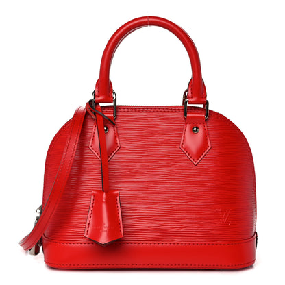 Louis Vuitton Epi Alma BB Coquelicot 1 of 15