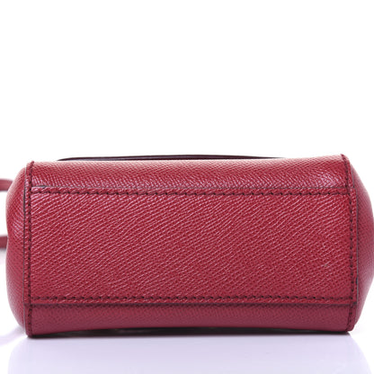 Dolce & Gabbana Dauphine Micro Miss Sicily Satchel Dark Red 9 of 19