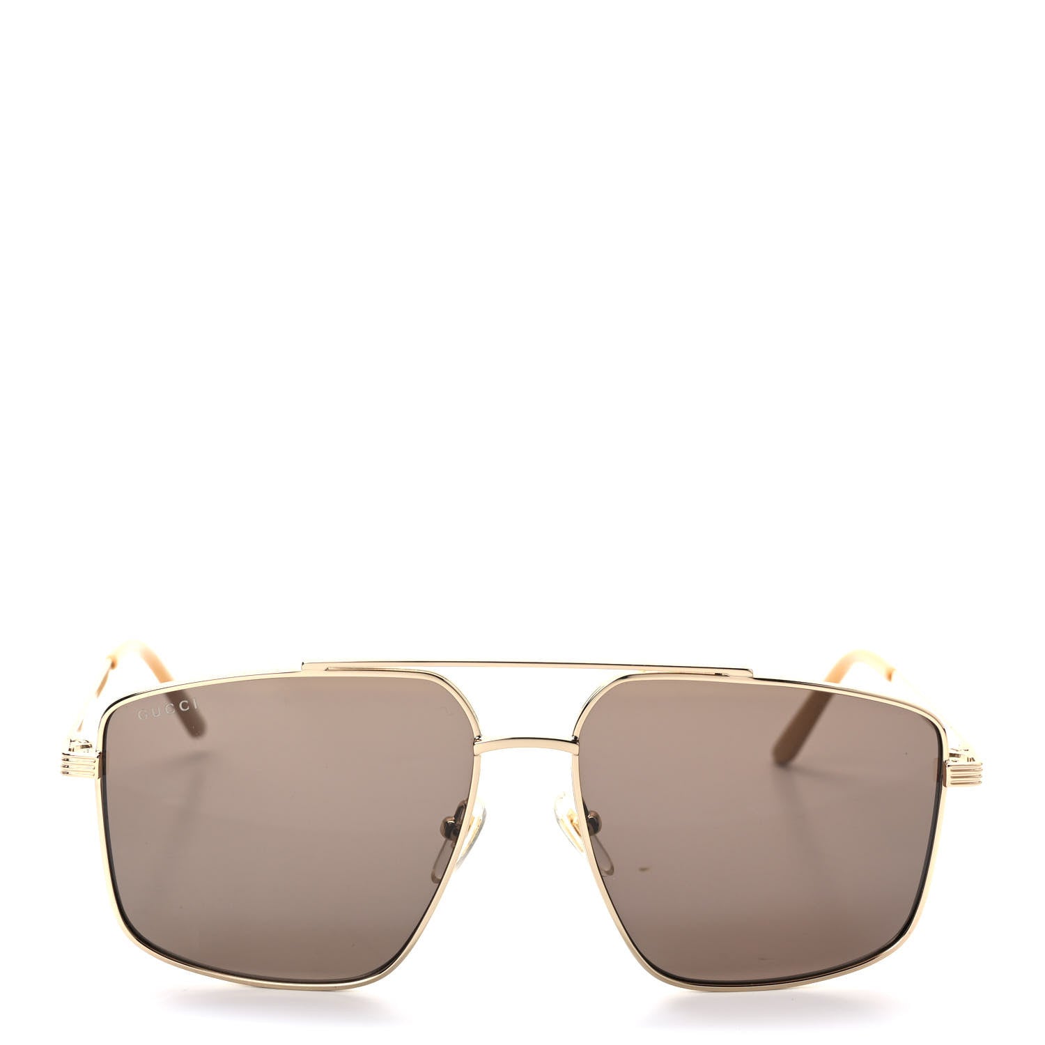 Gucci Navigator Sunglasses GG0941S Gold 2 of 7