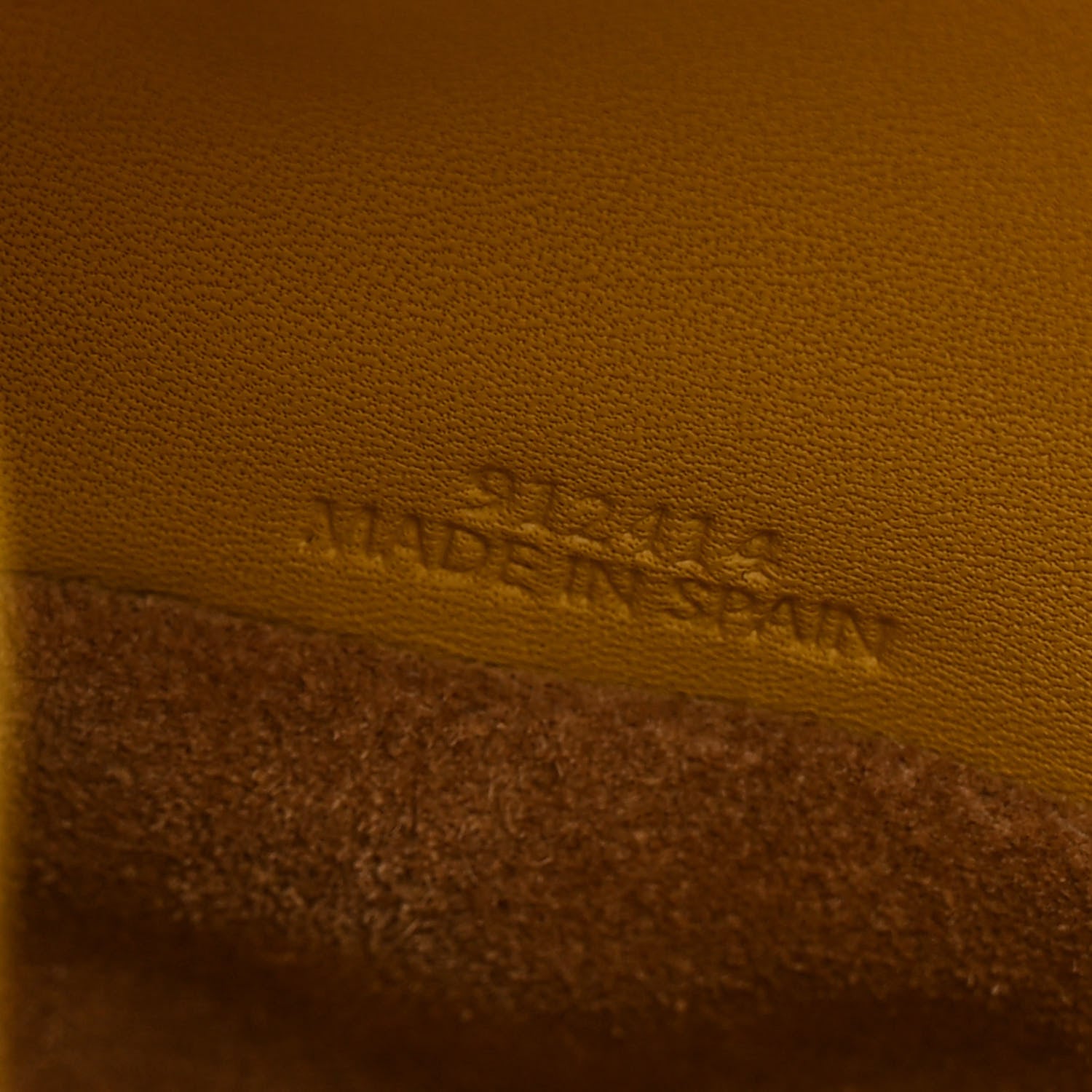 Loewe Nappa Calfskin Suede Medium Flamenco Surplus Knot Clutch Apple Green Pale Yellow 7 of 10