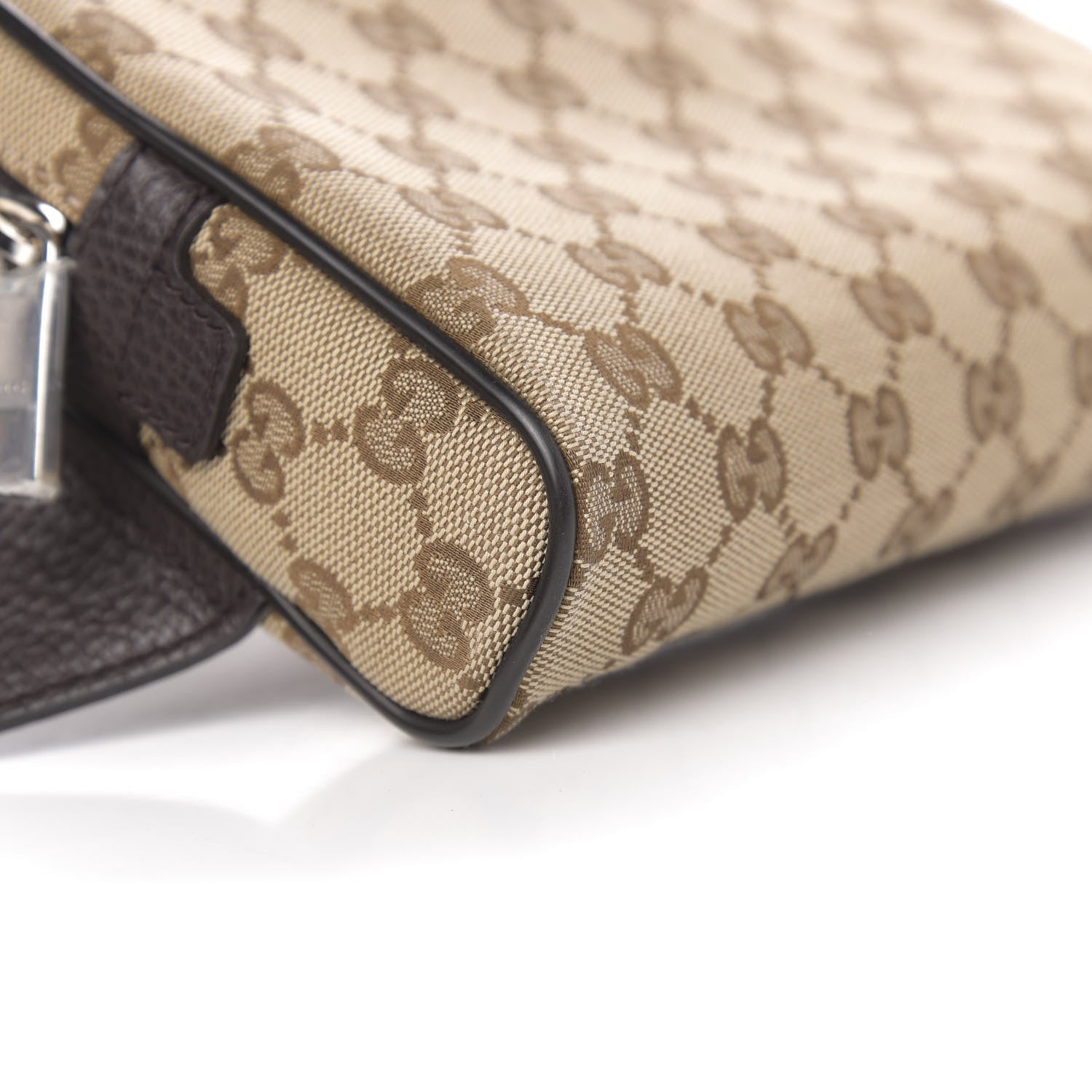Gucci Monogram Belt Bag Dark Brown 14 of 19