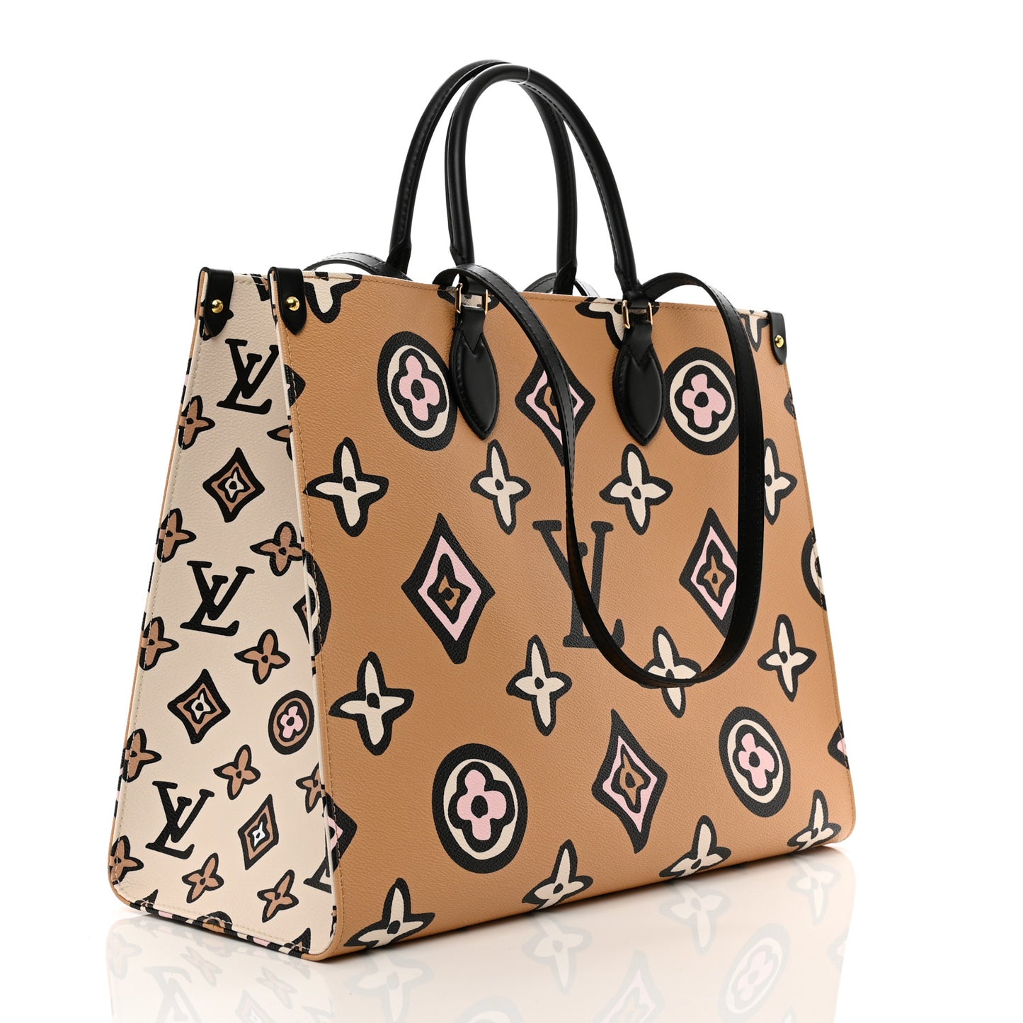 LOUIS VUITTON Monogram Giant Wild At Heart Onthego GM Arizona