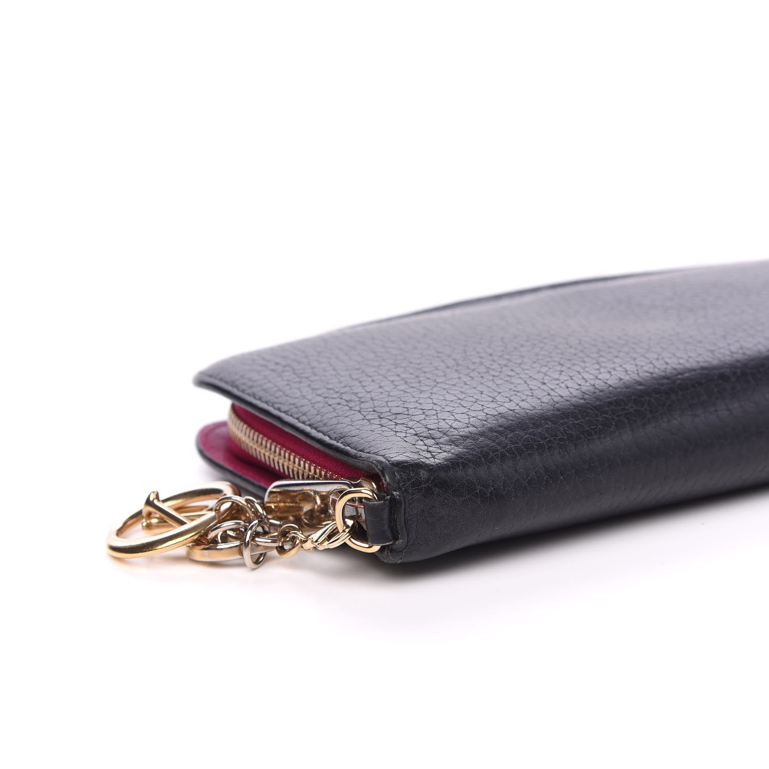Christian Dior Bullcalf Diorissimo Voyageur Wallet Black 8 of 9