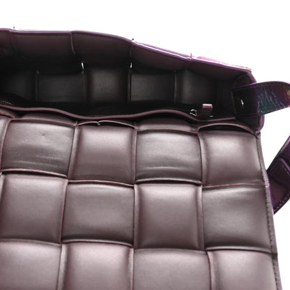 Bottega Veneta Glossy Nail Polish Nappa Maxi Intreccio Padded Cassette Crossbody Bag Holographic 5 of 11